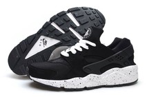 Черные кроссовки мужские Nike Huarache на каждый день